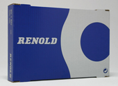 100A1X10FT (100-1 / 119107) 1-1/4'' Pitch Simplex Renold Premium Roller Chain - 10ft Box
